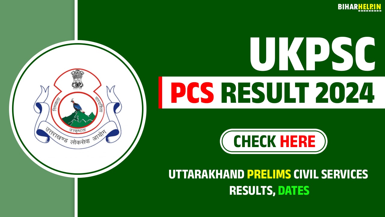 UKPSC PCS Result 2024