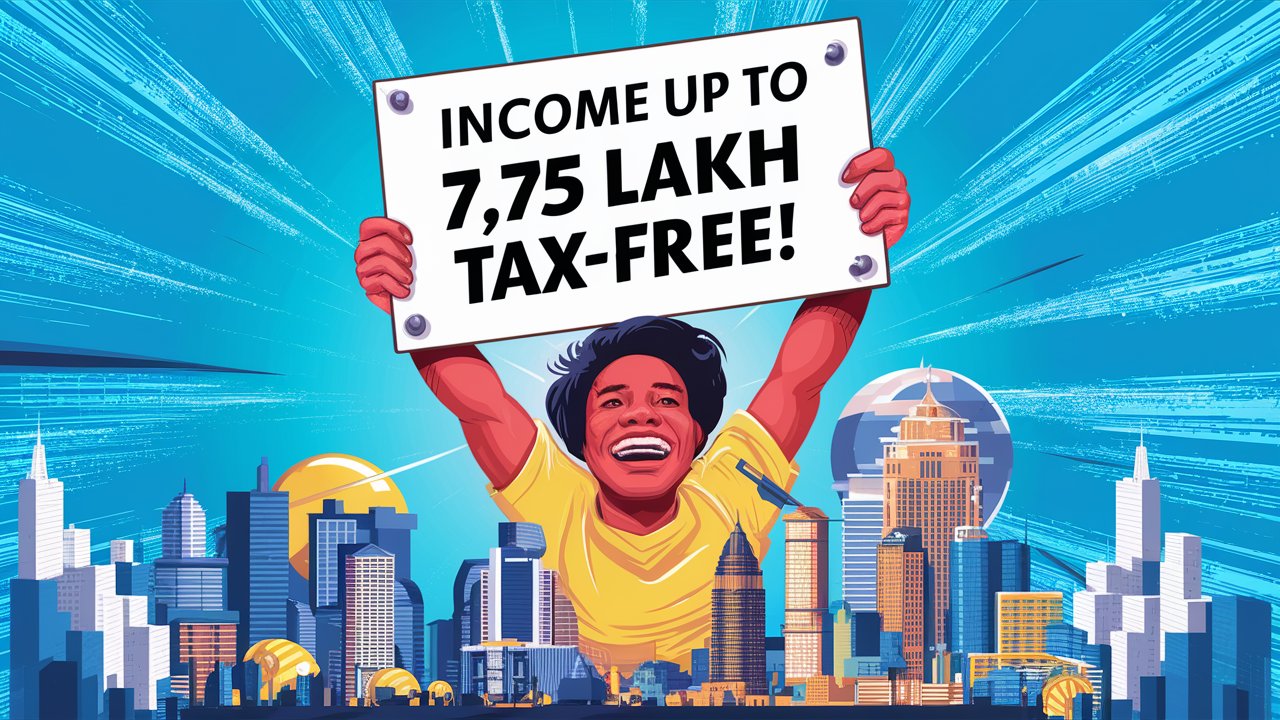 Income Upto 7.75 Lakh Tax free