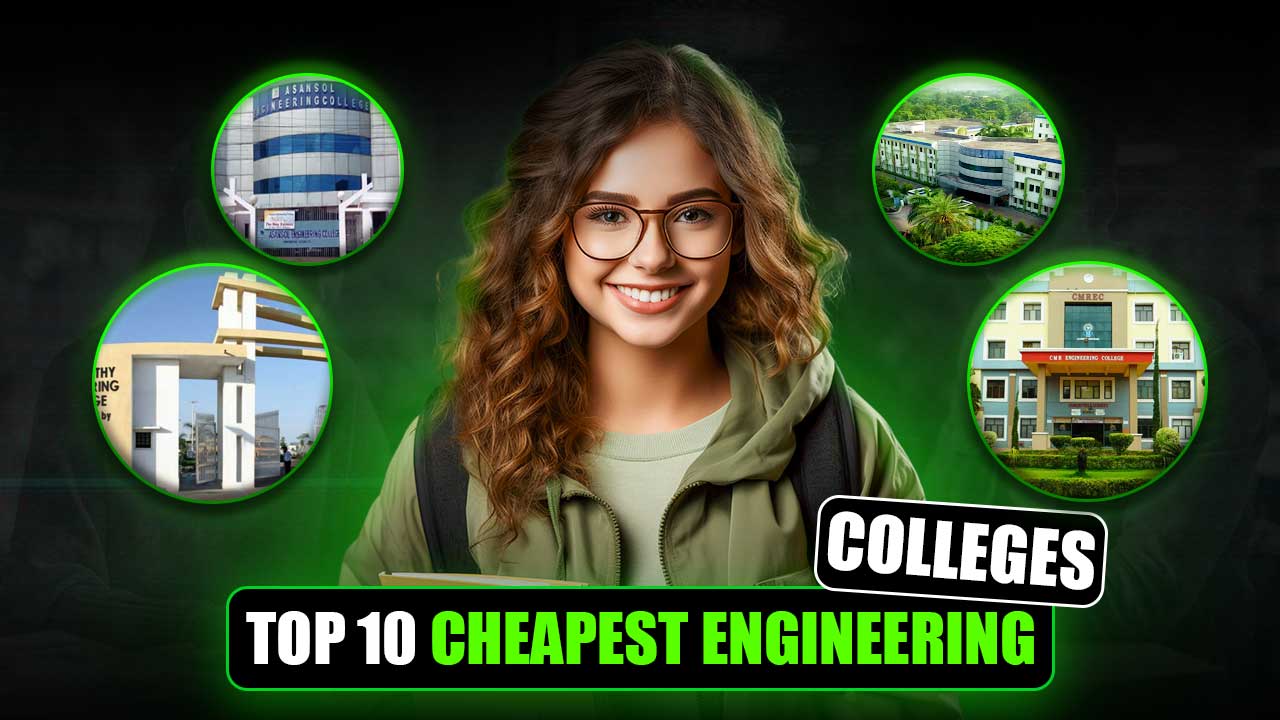 Top 10 Cheapest Engineering Colleges
