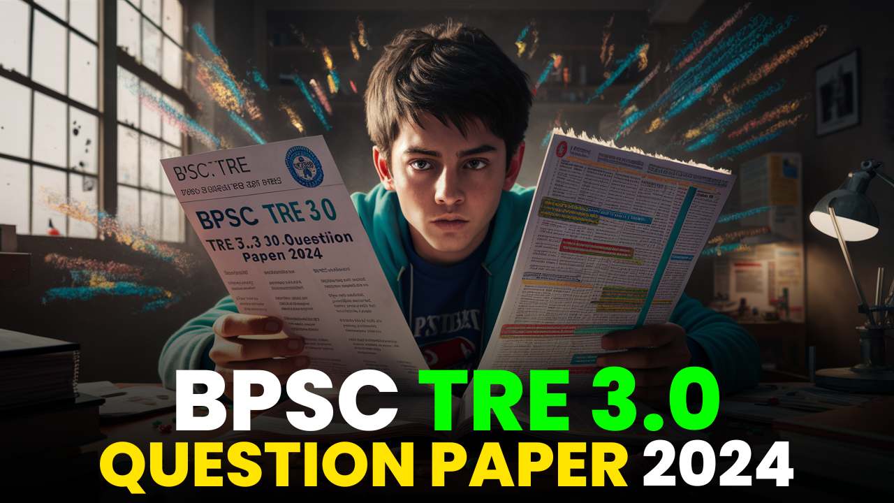 BPSC TRE 3.0 QUESTION PAPER 2024