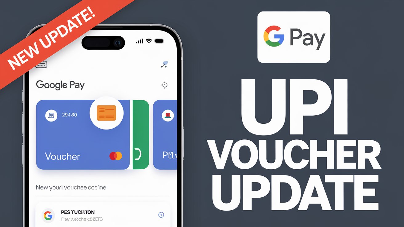 UPI Voucher Update In Gpay