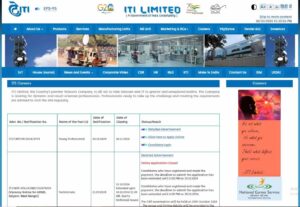 ITI Limited Young Professional Recruitment 2024