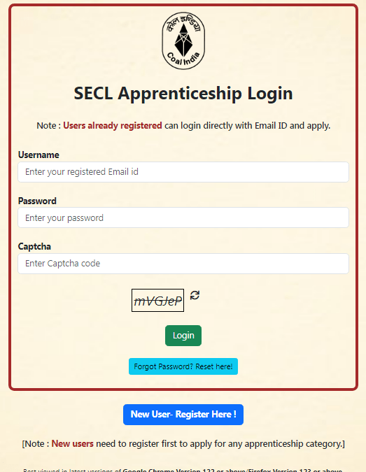 SECL Apprentice Recruitment 2025