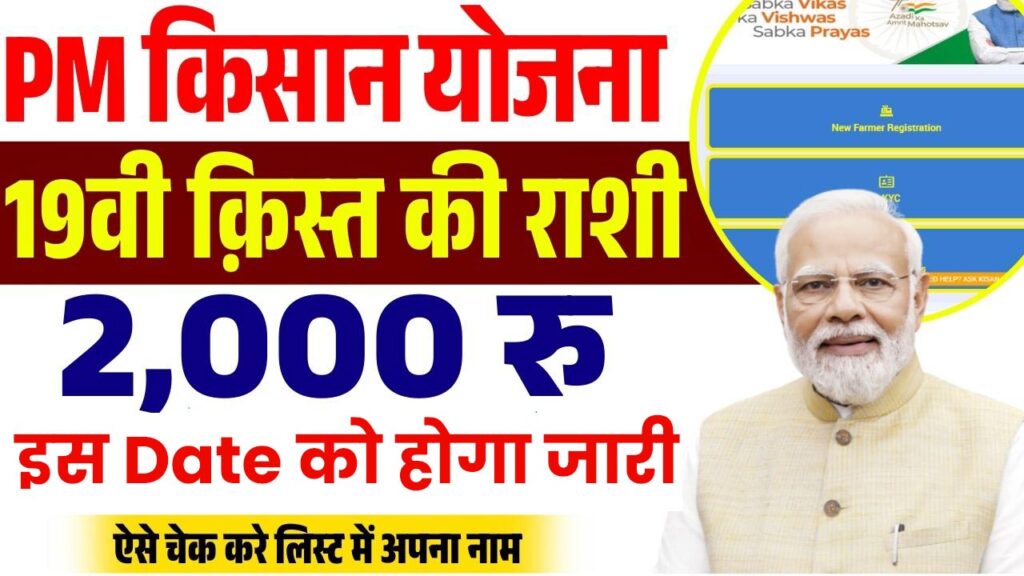 PM Kisan Yojana 19th Installment Date 2025