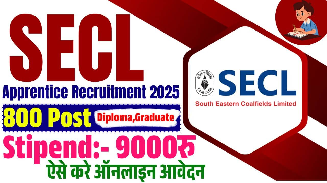 SECL Apprentice Recruitment 2025