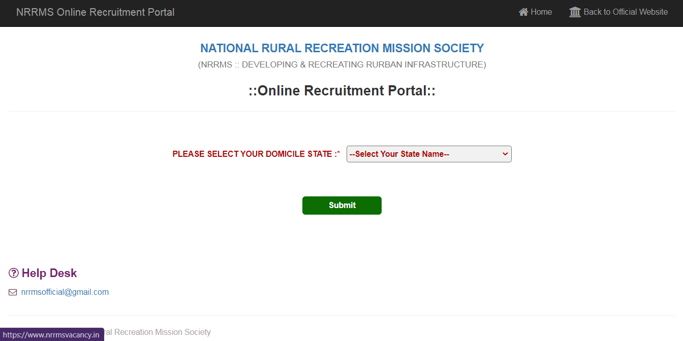 NRRMS Recruitment 2025