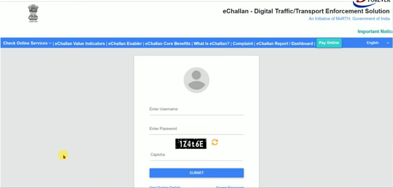 Traffic Challan Kaise Jama Kare