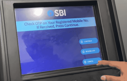 SBI ATM PIN Generation By ATM Machine