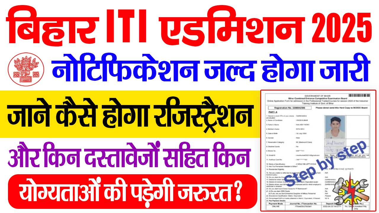 Bihar ITI Admission 2025