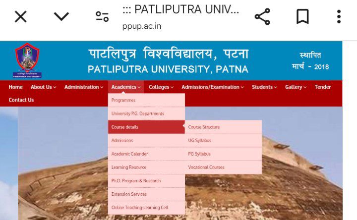 Patliputra University UG CBCS Syllabus