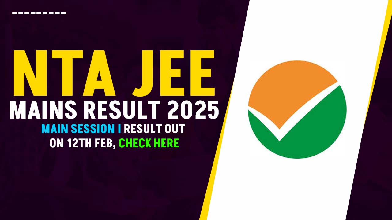 NTA JEE Mains Result 2025