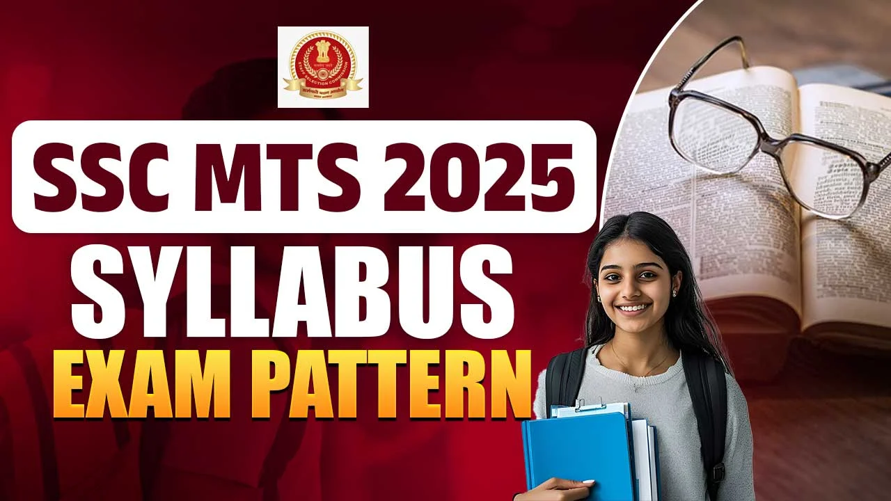 SSC MTS Syllabus 2025