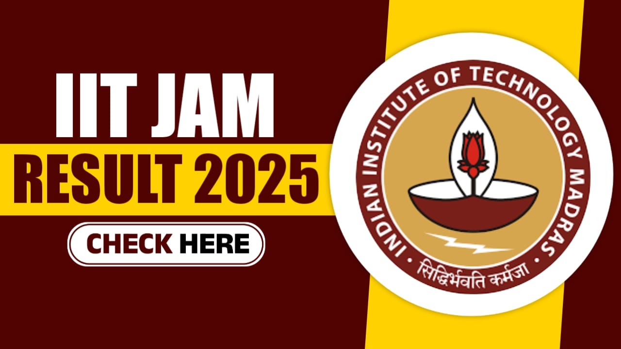 IIT JAM Result 2025