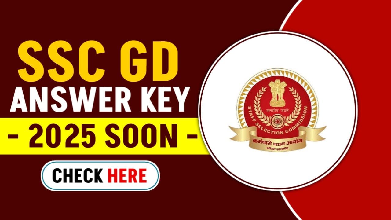 SSC GD Answer Key 2025