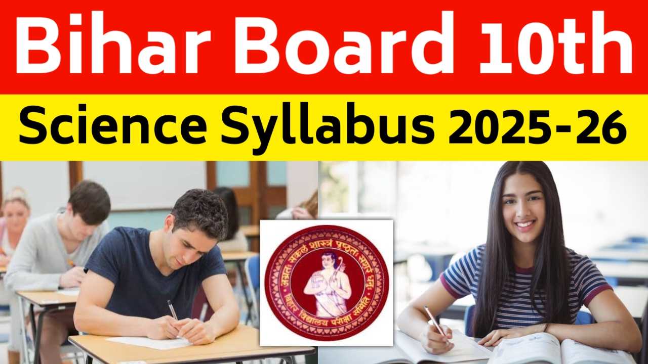 Bihar Board 10th Science Syllabus 2025-26