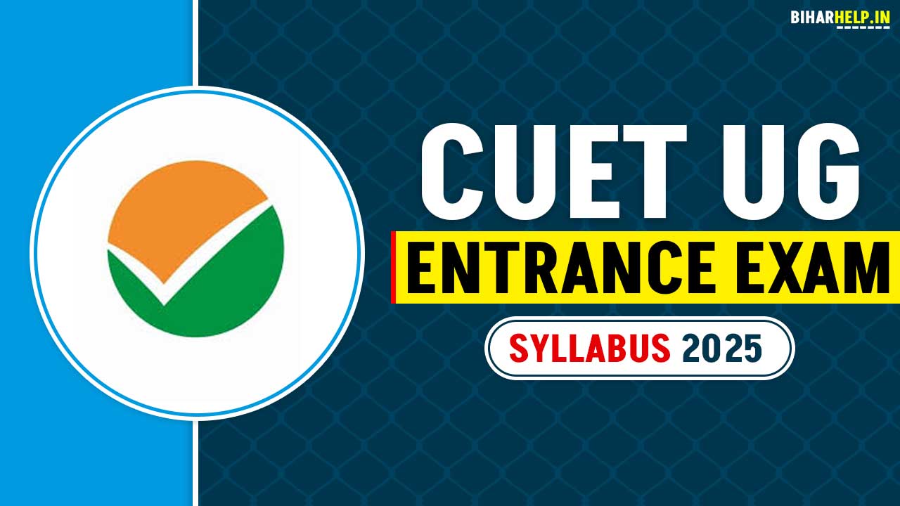 CUET UG ENTRANCE EXAM SYLLABUS 2025