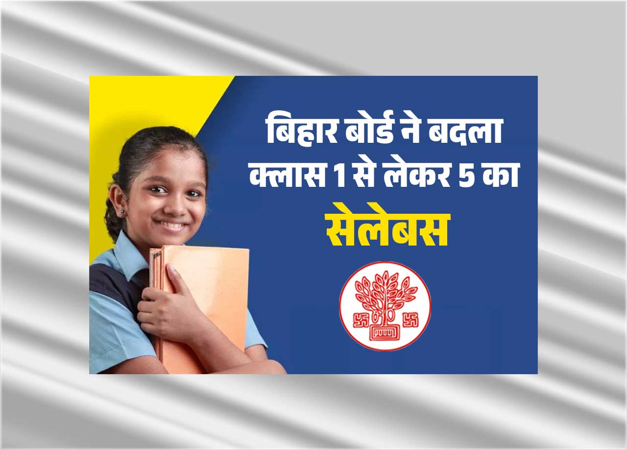 Bihar Syllabus Changes