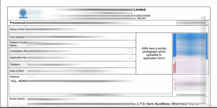 Bihar Bijli Vibhag Admit Card 2025