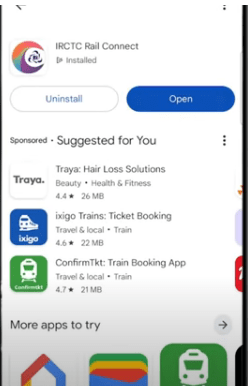 IRCTC Tatkal Ticket Booking
