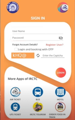 IRCTC Tatkal Ticket Booking