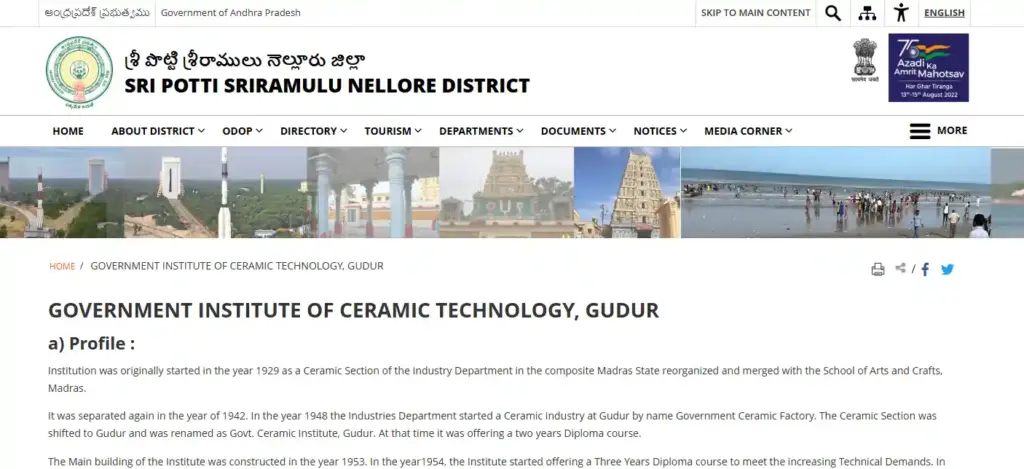 Polytechnic Diploma in Ceramic Technology Course Polytechnic Diploma in Ceramic Technology Course