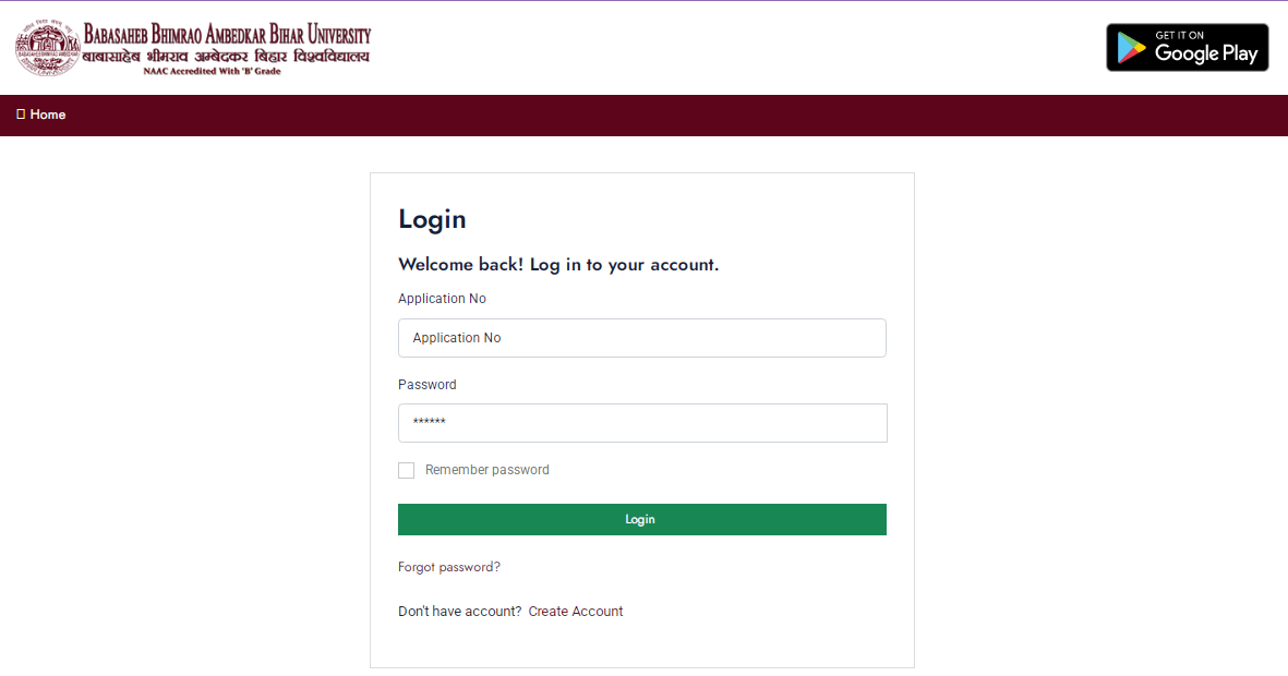 BRABU UG 1st Merit List 2025 BRABU UG 1st Merit List 2025-29