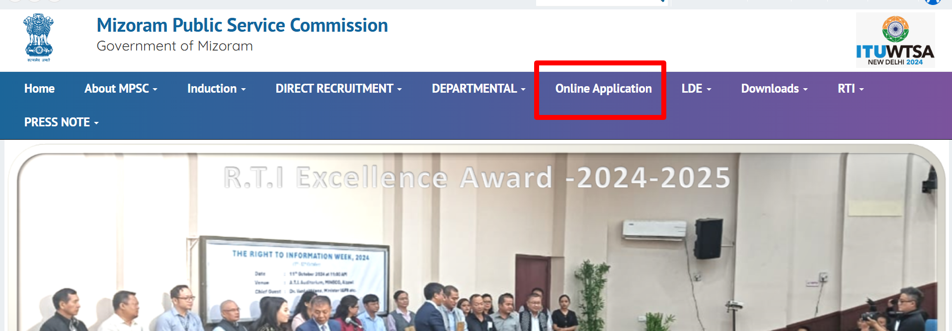 How to Apply Online for Mizoram PSC Group B Technical Recruitment 2025