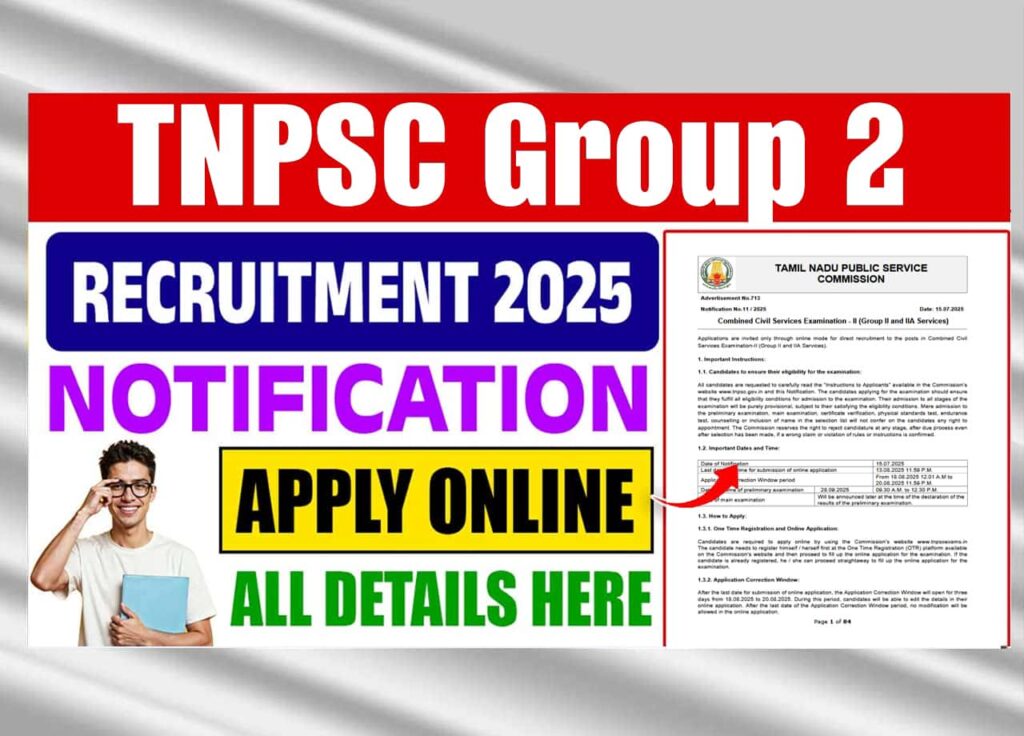 TNPSC Group 2 Recruitment 2025