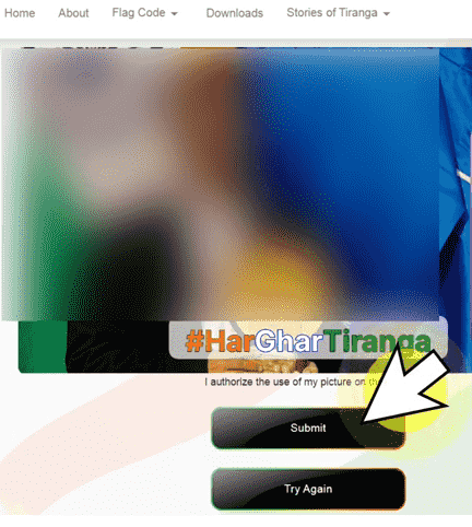 Har Ghar Tiranga Certificate Har Ghar Tiranga Certificate Official Website Screenshot.