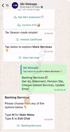 SBI Bank Statement Kaise Nikale Official Website Screenshot.