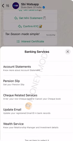 SBI Bank Statement Kaise Nikale Official Screenshot.