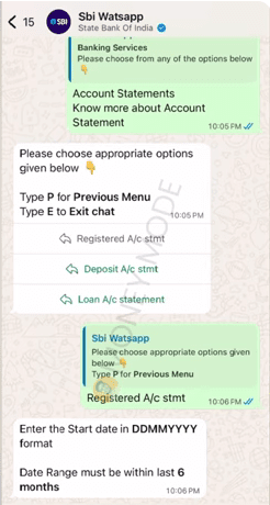SBI Bank Statement Kaise Nikale Screenshot.