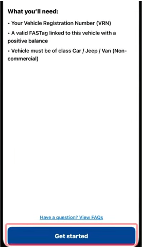 Fastag Annual Pass Apply Online Fastag Annual Pass Apply Online Screenshot.