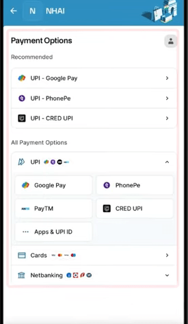 Fastag Annual Pass Apply Online Fastag Annual Pass Apply Online Screenshot.