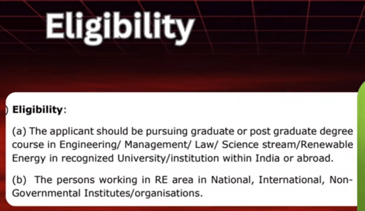 National Renewable Energy Internship Programme Screenshot.