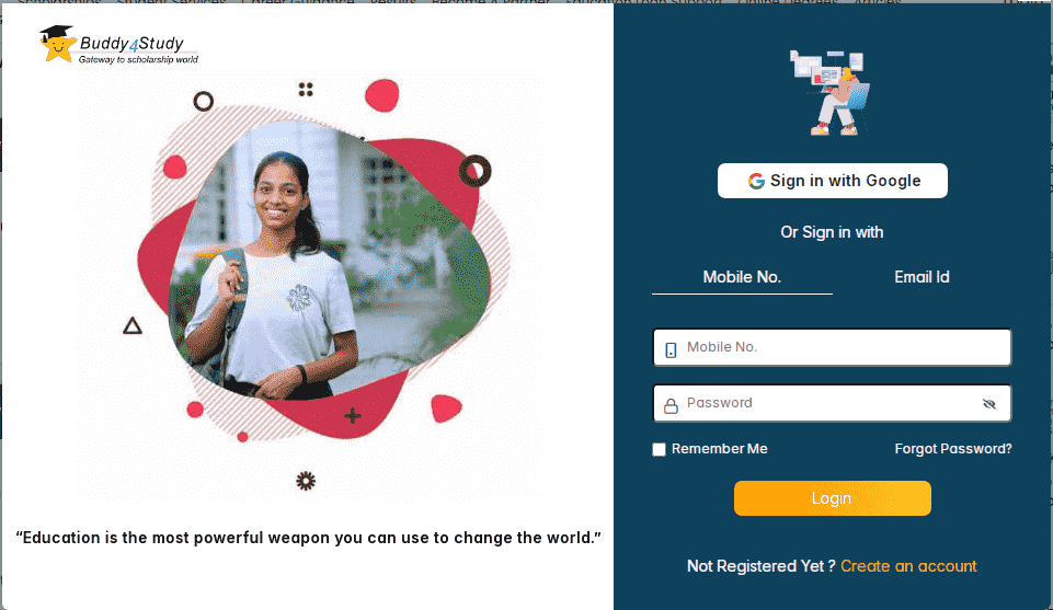 HDFC Bank Parivartan ECSS Scholarship 2025 Official Website Screenshot.