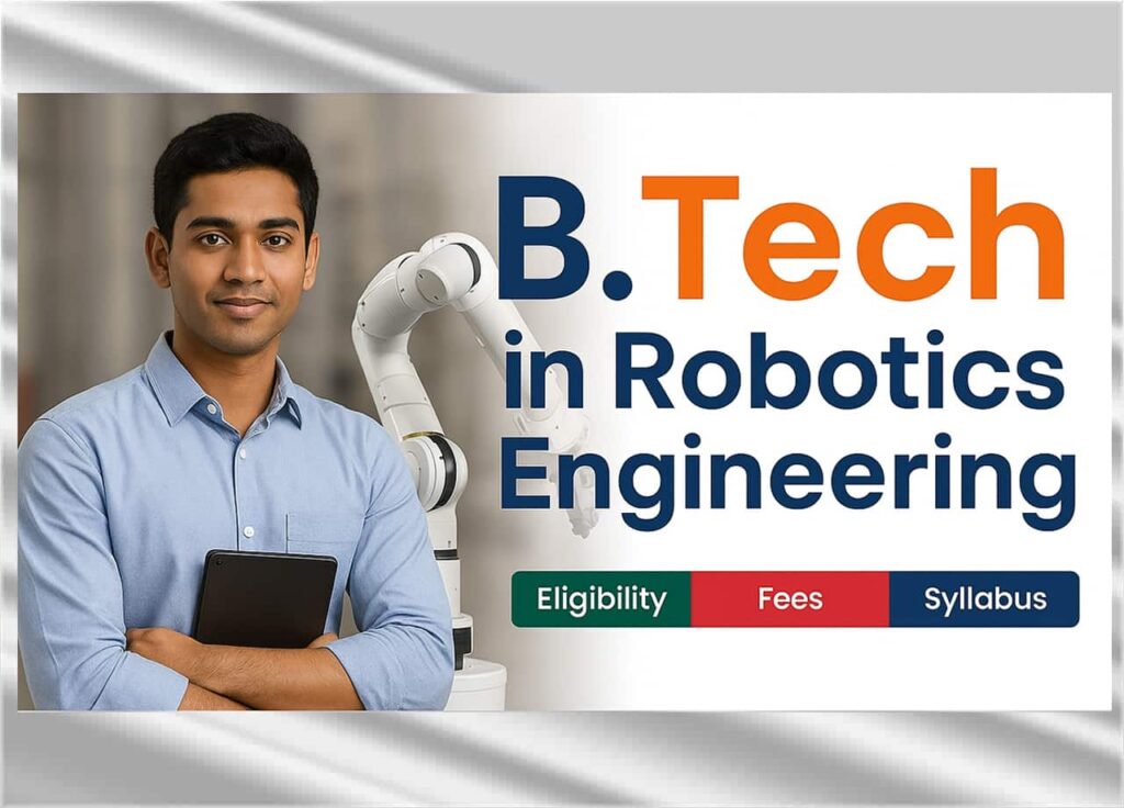 B.Tech in Robotics Engineering: