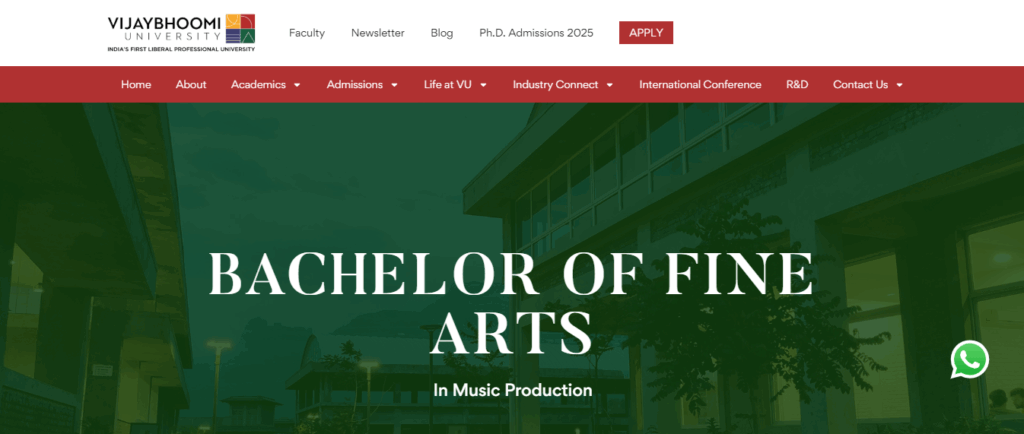 BFA in Music BFA in Music