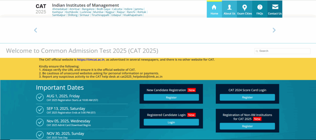 CAT For MBA in Telecom Management