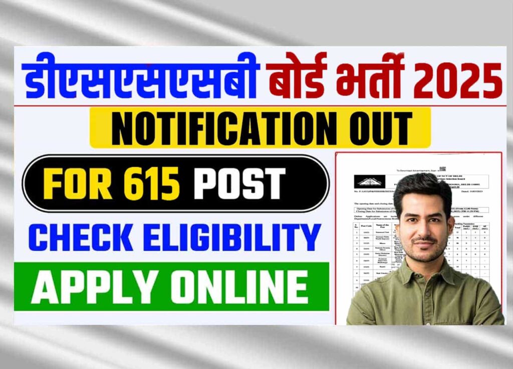 DSSSB Advt. 2/2025 Recruitment 2025 DSSSB Advt. 2/2025 Recruitment 2025: