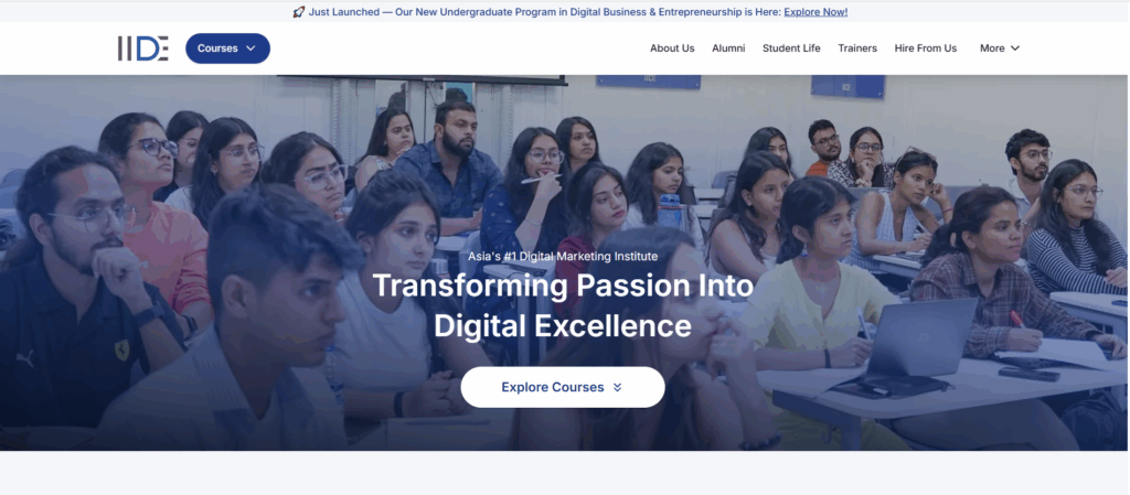 IIDE - Indian Institute of Digital Education, Mumbai