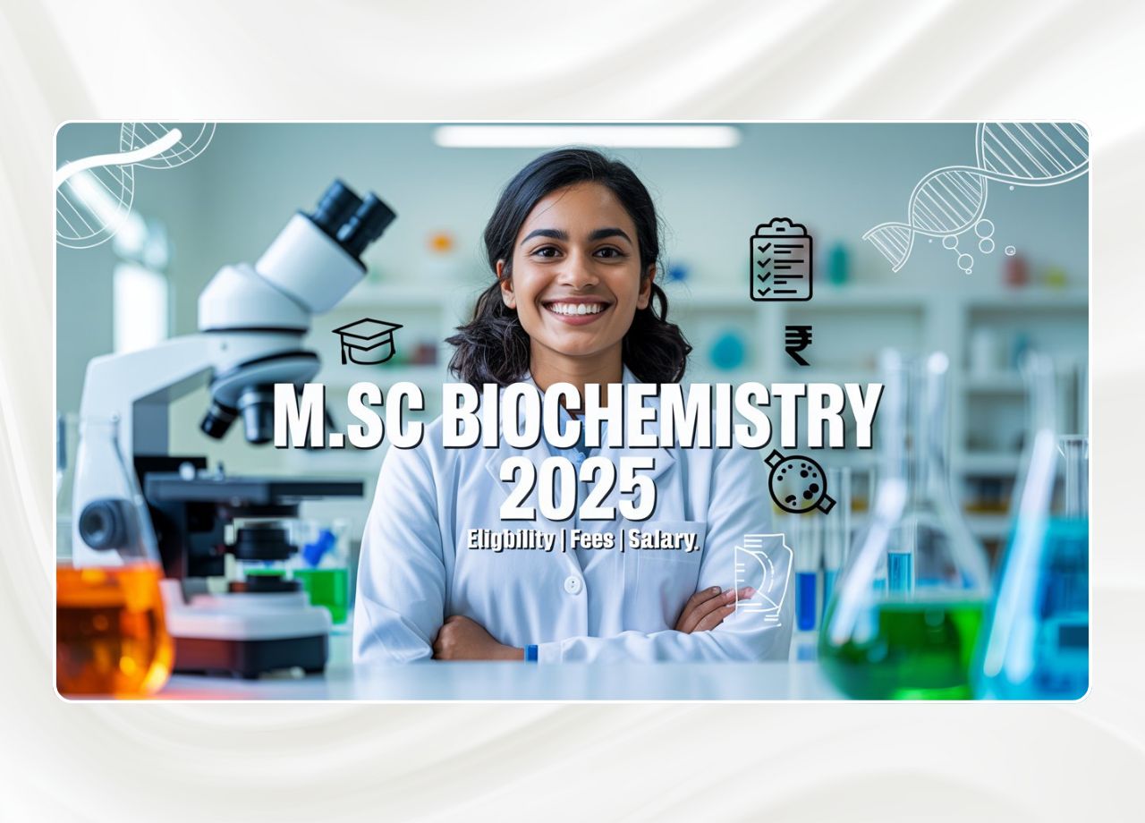 M.Sc in Biochemistry Course Details 2025