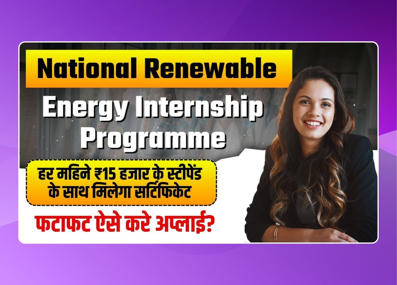 National Renewable Energy Internship Programme