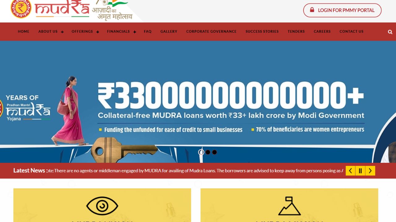 PM Mudra Loan Online Apply 