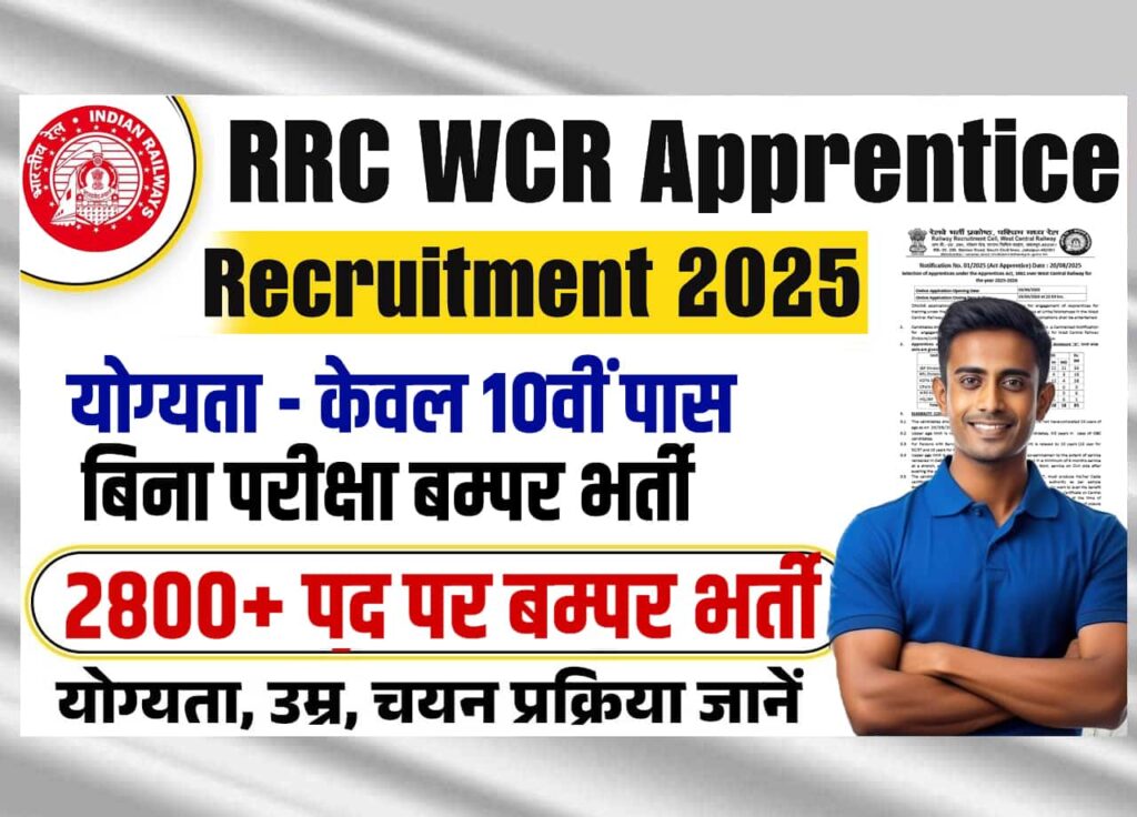 RRC WCR Apprentice Recruitment 2025:
