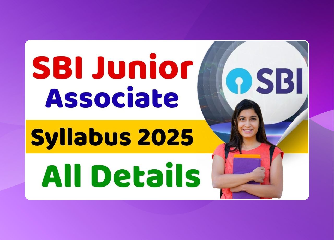 SBI Junior Associate Syllabus 2025 SBI Junior Associate Syllabus 2025