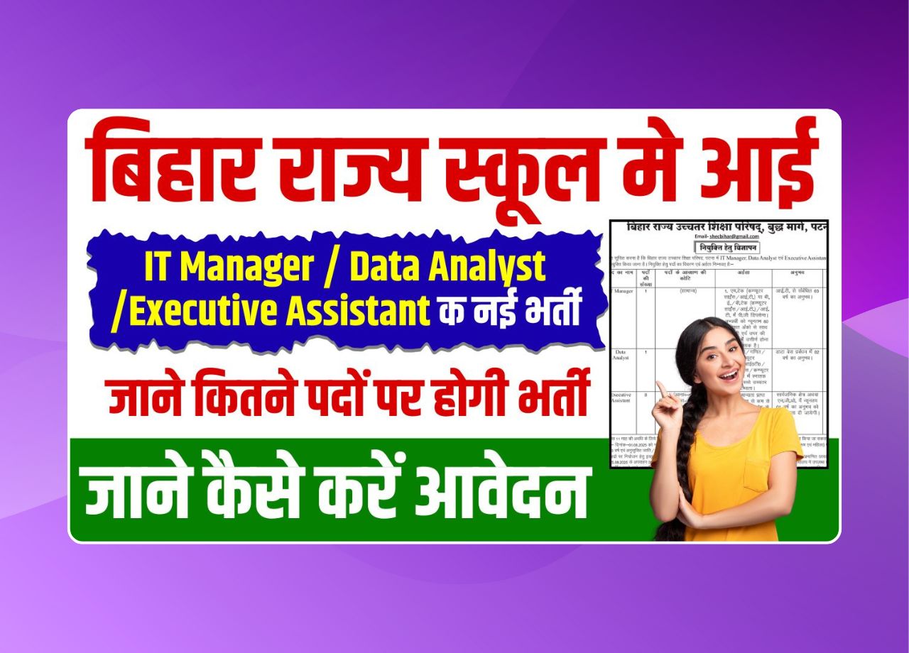 Bihar State School Education Council Patna Recruitment 2025 SDO Level Caste CBihar State School Education Council Patna Recruitment 2025ertificate Bihar