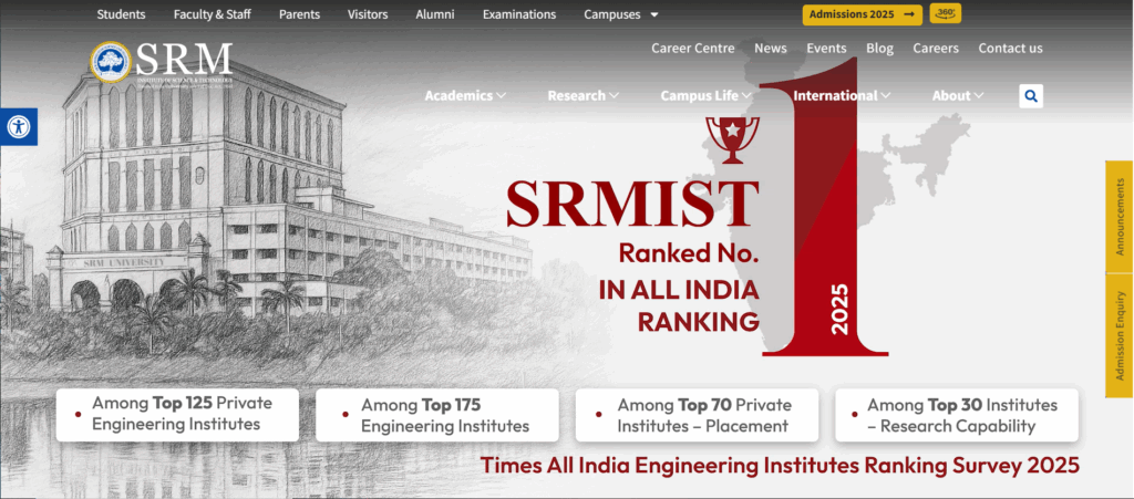 SRM Institute of Science and Technology, Kanchipuram
