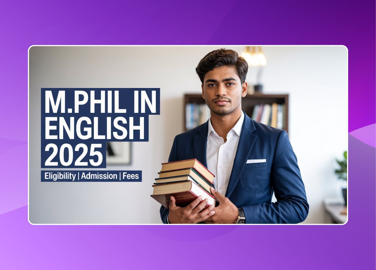 M.Phil in English Ultimate Guide For M.Phil in English Course Details 2025