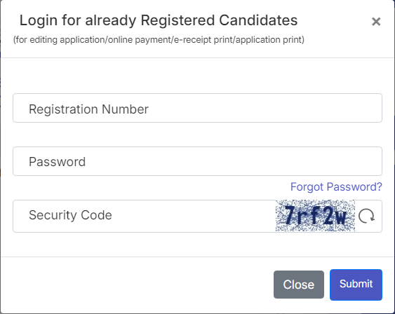 IBPS RRB Recruitment 2025 Official Website Screenshot.